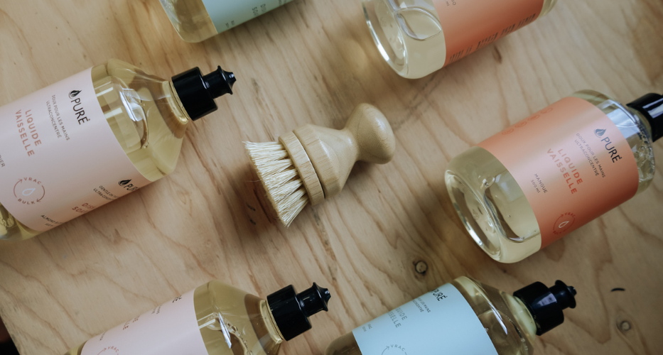 Des accessoires compostables, poubelle ou composte?