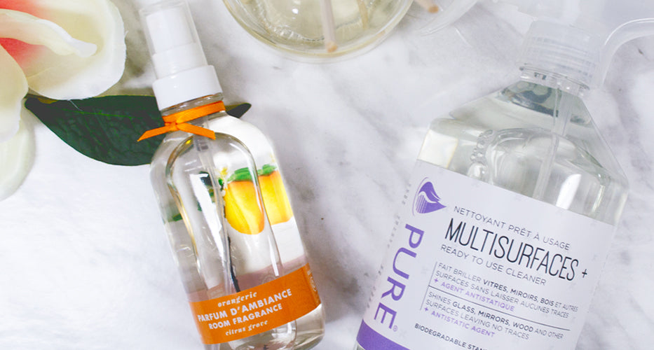 Découvrez comment nettoyer en santé avec des produits d'ici