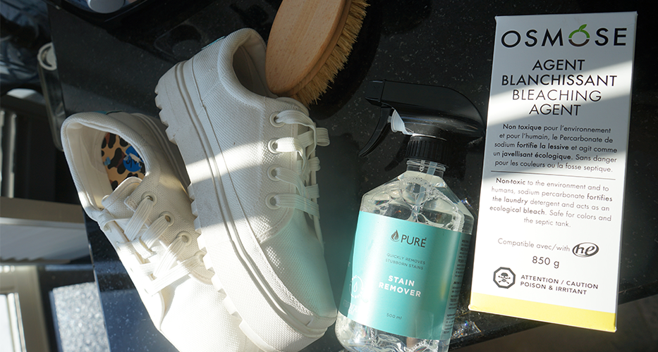 Garder ses chaussures blanches