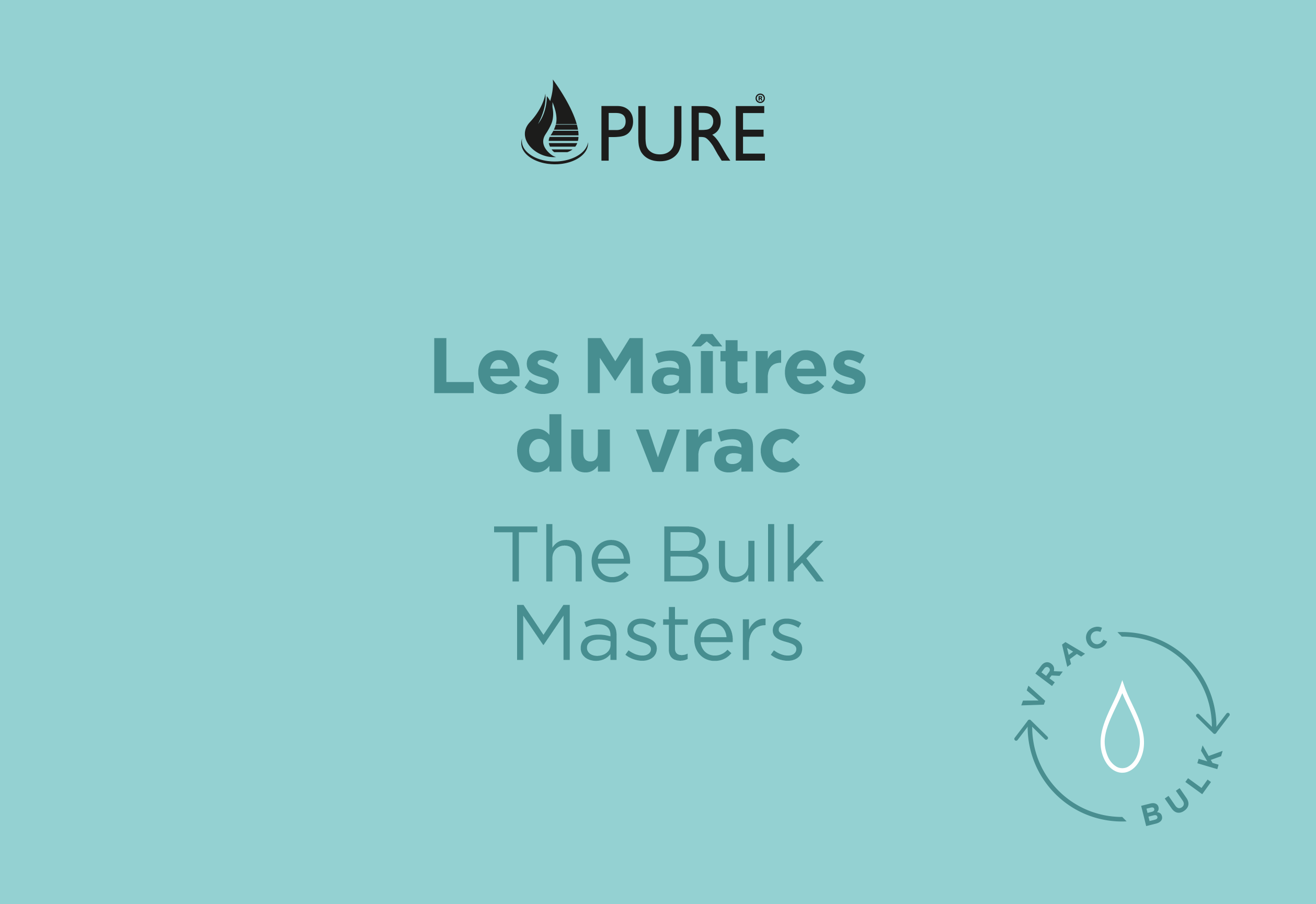 Connais-tu les Maîtres du vrac Pure ?