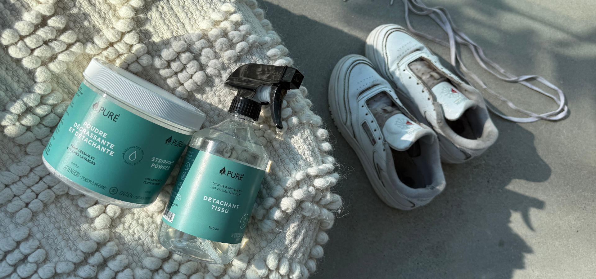 Garder ses chaussures blanches