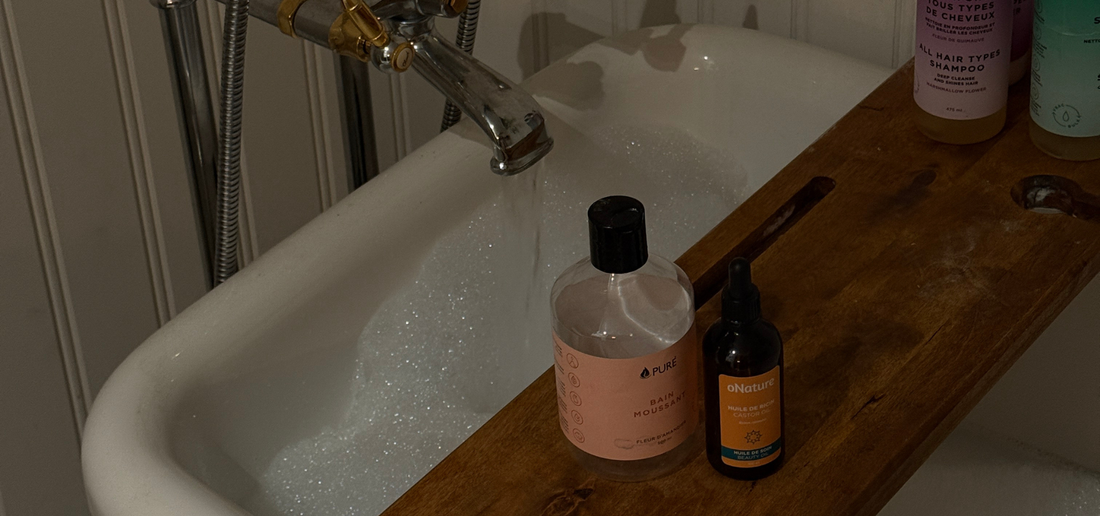 Routine hebdomadaire naturelle pour croissance des cheveux