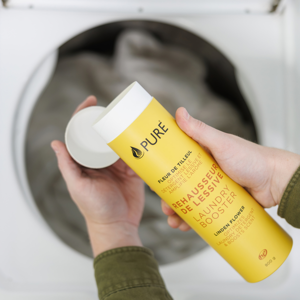 Rehausseur de lessive