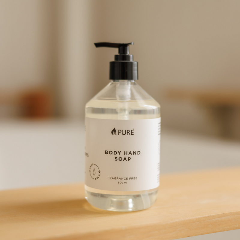 Savon mains corps sans parfum 500 ml