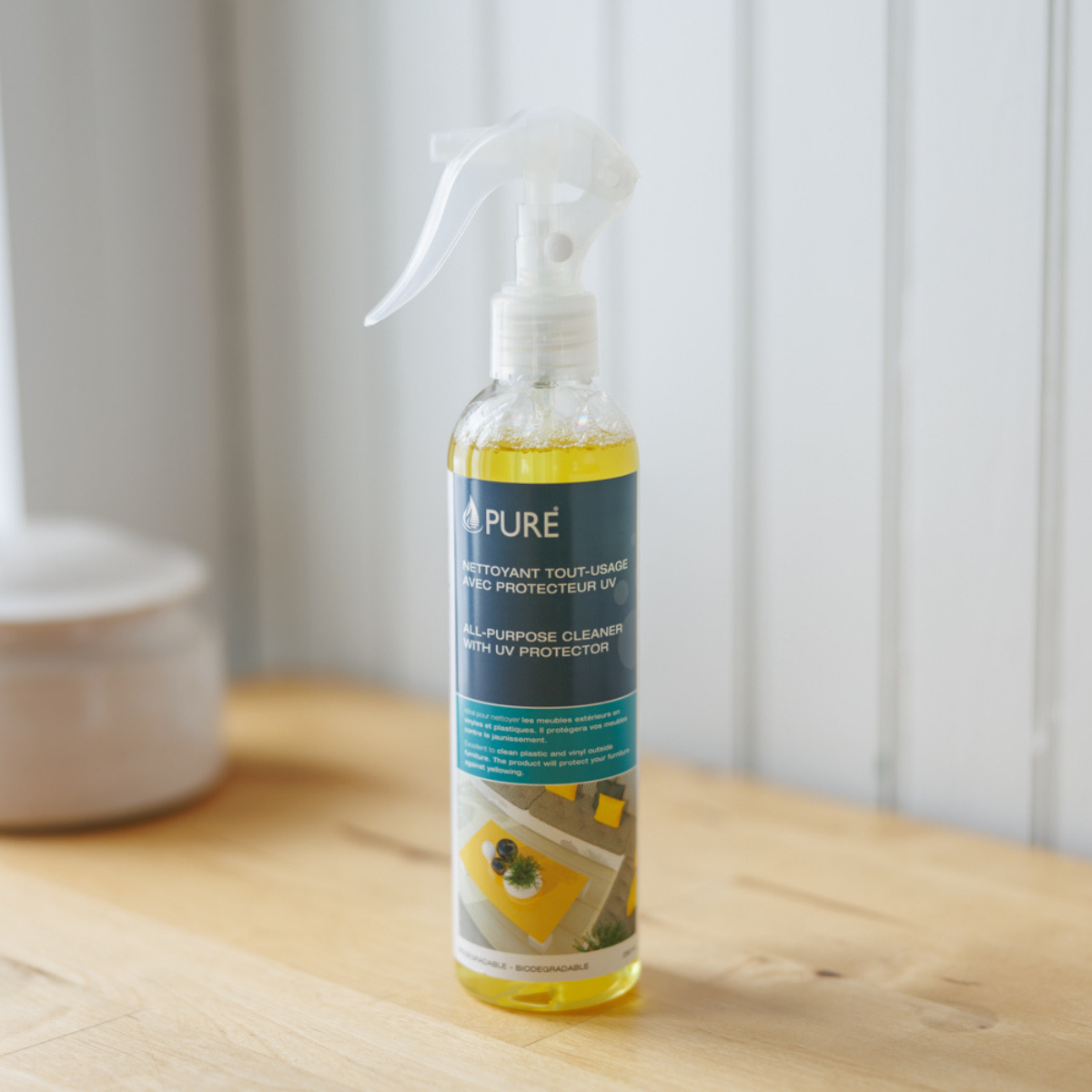 All-purpose cleaner with UV protector