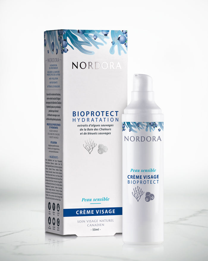 pure Crème visage peau sensible BioProtect Hydratation